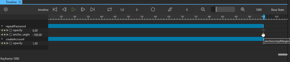 "Top anchor margin keyframe marker"