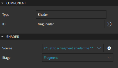 "Shader properties"