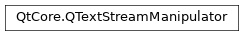 Inheritance diagram of PySide2.QtCore.QTextStreamManipulator