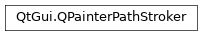 Inheritance diagram of PySide2.QtGui.QPainterPathStroker