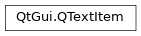 Inheritance diagram of PySide2.QtGui.QTextItem