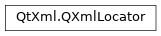 Inheritance diagram of PySide2.QtXml.QXmlLocator