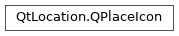 Inheritance diagram of PySide2.QtLocation.QPlaceIcon