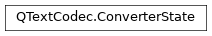 Inheritance diagram of PySide2.QtCore.QTextCodec.ConverterState
