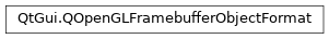 Inheritance diagram of PySide2.QtGui.QOpenGLFramebufferObjectFormat