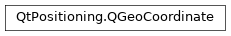 Inheritance diagram of PySide2.QtPositioning.QGeoCoordinate