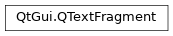 Inheritance diagram of PySide2.QtGui.QTextFragment